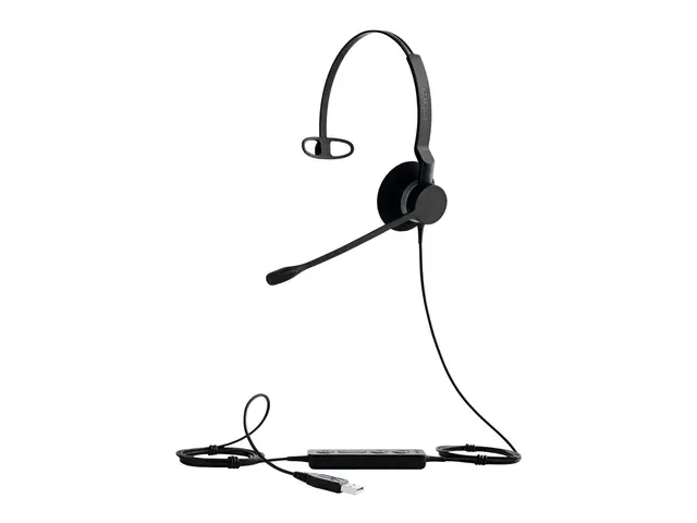Jabra BIZ 2300 USB UC Mono - Hodesett - on-ear - kablet - USB