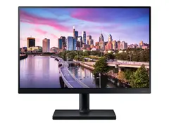 Samsung F24T450GYU - T45F Series LED-skjerm - 24&quot; - 1920 x 1200 WUXGA @ 75 Hz - IPS - 250 cd/m&#178; - 1000:1 - 5 ms - HDMI, DVI, DisplayPort - h&#248;yttalere - svart