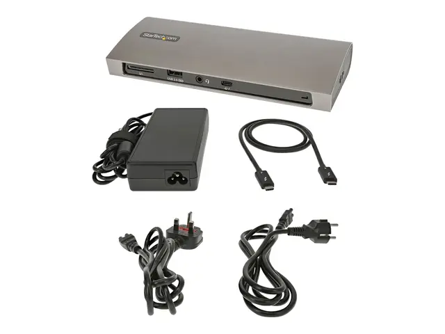 StarTech.com Thunderbolt 4 Dock, 96W Power Delivery, Single 8K/Dua...