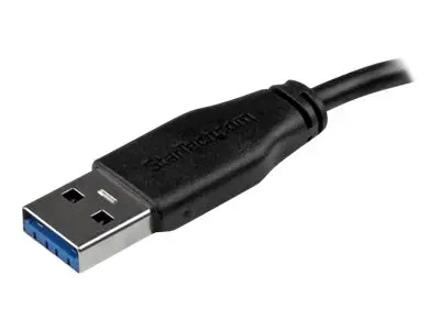 StarTech.com 15cm 6in Short Slim USB 3.0 A to Micro B Cable M/M - ...