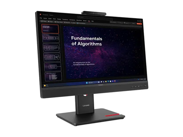 Lenovo ThinkCentre Tiny-in-One 24 Gen 6 - LED-skjerm 24" (23.8" synlig) - 1920 x 1080 Full HD (1080p) @ 120 Hz - IPS - 250 cd/m² - 1500:1 - 4 ms - HDMI, DisplayPort - høyttalere - eklipsesvart 
