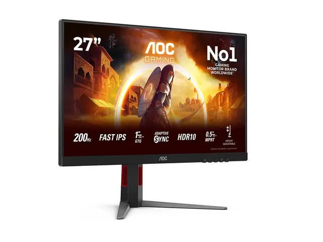 AOC Gaming 27G4HA - LED-skjerm gaming 27" 1920 x 1080 Full HD (108...