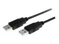 StarTech.com 2m USB 2.0 A to A Cable - M/M 2m USB 2.0 aa Cable - USB a male to a male Cable (USB2AA2M) - USB-kabel - USB (hann) til USB (hann) - USB 2.0 - 2 m - svart - for P/N: SV231HDMIUA