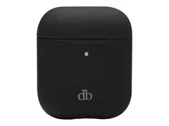 dbramante1928 Costa Rica - Boksdeksel for ladeboks for tådløse ørepropper resirkulert plast, silikon - nattsvart - for Apple AirPods (2. generasjon)