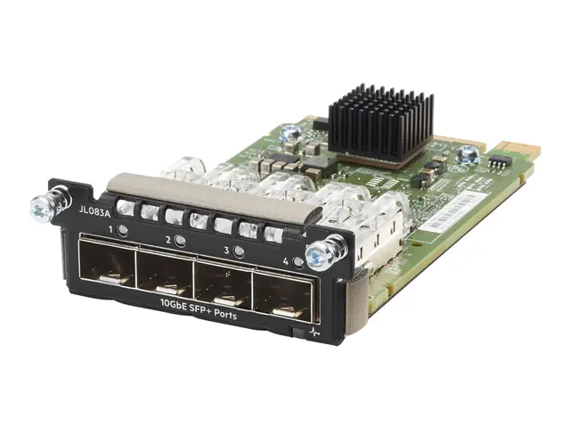 HPE Aruba - Utvidelsesmodul - 10 Gigabit SFP+ x 4 - for HPE Aruba ...
