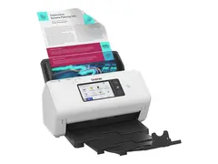 Brother ADS-4700W - Dokumentskanner Dobbel CIS - Dupleks - A4 - 600 dpi x 600 dpi - inntil 40 spm (mono) / inntil 40 spm (farge) - ADF (80 ark) - inntil 6000 skann pr. dag - USB 3.0, LAN, Wi-Fi(n), USB 2.0 (Host)
