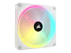 CORSAIR iCUE LINK QX140 RGB - Kabinettvifte med temperatursensor - 140 mm - hvit