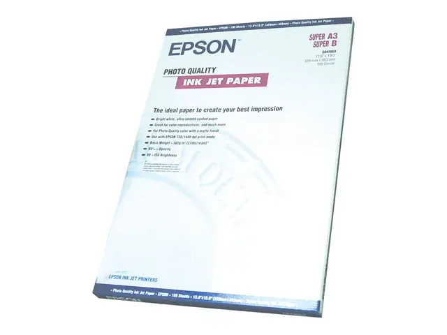 Epson Photo Quality Ink Jet Paper - Matt - belagt - sterkt hvitt -...
