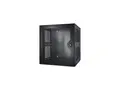 APC NetShelter WX - Rack - veggmonterbar svart - 13U - 19" - for P/N: SC500RM1U, SUA1000RM2U, SUA1000RM2U-TU, SUA1000RMI2U