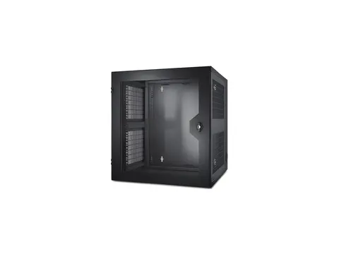 APC NetShelter WX - Rack - veggmonterbar svart - 13U - 19" - for P/N: SC500RM1U, SRT2200RMXLA-NC, SUA1000RM2U, SUA1000RM2U-TU, SUA1000RMI2U