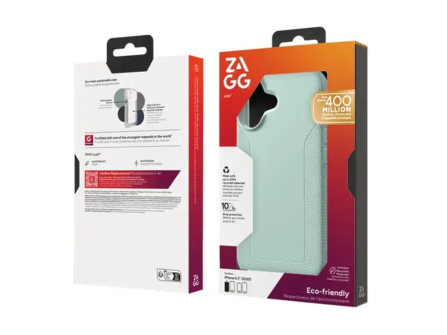 ZAGG Luxe Snap - Baksidedeksel for mobiltelefon MagSafe-samsvar ro...