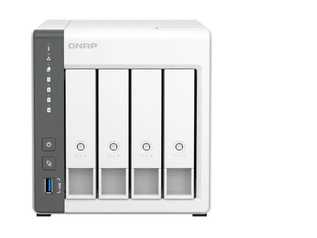 QNAP TS-433 - NAS-server 4 brønner SATA 6Gb/s RAID 0, 1, 5, 6, 10,...