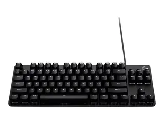 Logitech G G413 TKL SE - Tastatur - bakgrunnsbelyst USB - QWERTZ - Tysk - tastsvitsj: Tactile - svart