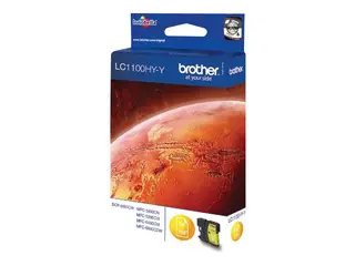 Brother LC1100HYY - Høy ytelse - gul - original blekkpatron - for Brother DCP-6690CW; Justio MFC-5890CN
