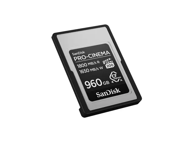 SanDisk PRO-CINEMA - Flashminnekort 960 GB CFexpress-type A