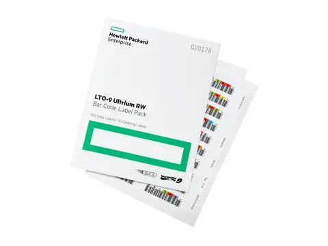 HPE - Strekkodeetiketter (LTO-9) - for HPE T950/TFinity Full Height EDBA Sled, T950/TFinity Full Height Sled