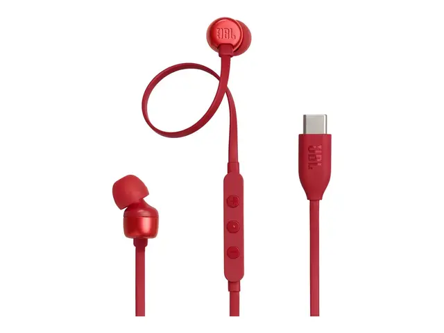 JBL TUNE 310C USB - Ørepropper med mikrofon - i øret - kablet - US...