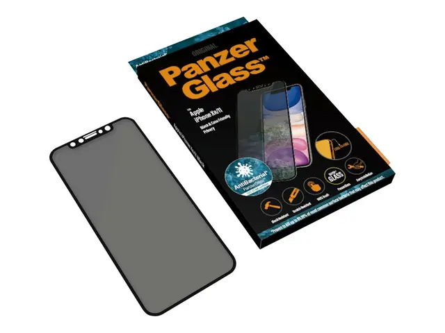 PanzerGlass - Skjermbeskyttelse for mobiltelefon glass med personv...