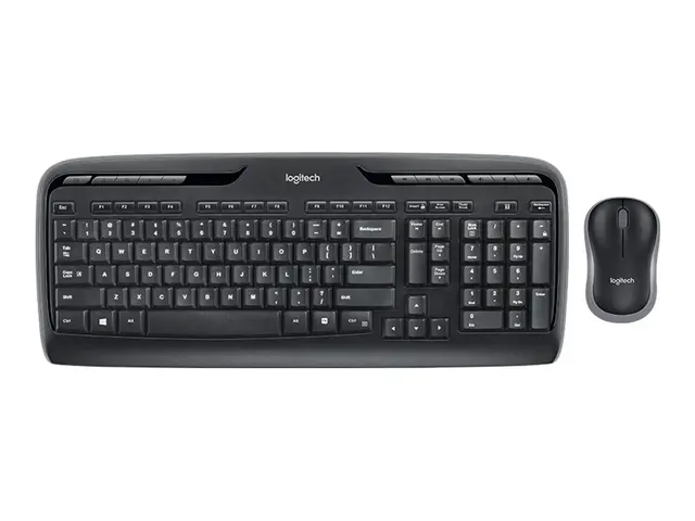 Logitech Wireless Combo MK330 - Tastatur- og mussett - trådløs - 2...