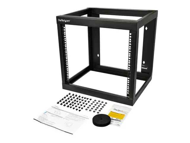Startech 9U 19" Wall Mount Network Rack 17" Deep 2 Post Open Frame...