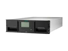 HPE StoreEver MSL3040 Scalable Library Base Module Båndbibliotek - 720 TB / 1.8 PB - spor: 40 - uten båndstasjoner - kan monteres i rack - 3U - 3 halvhøyde (HH) LTO-frekvensomformere per modul