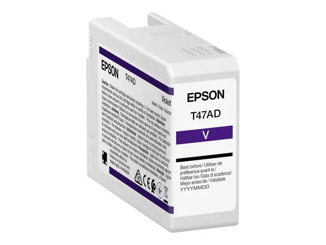 Epson T47AD - 50 ml - fiolett - original - blekkpatron - for SureC...