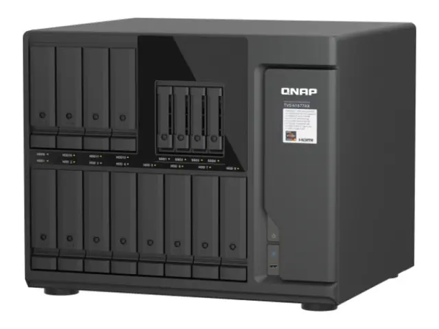 QNAP TVS-H1677AX - NAS-server - 16 brønner - SATA 6Gb/s / U.2 - RA...