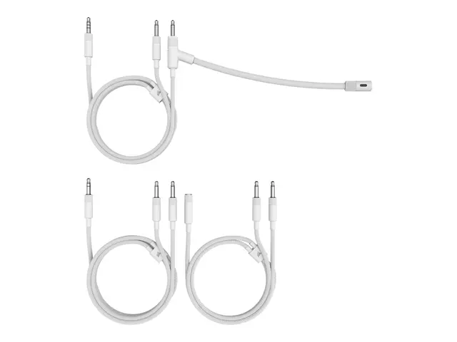 CORSAIR Gaming Virtuoso PRO - Hodesett full størrelse kablet hvit