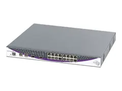 Allied Telesis Extricom MS-1000 Switch - Styrt - 16 x 10/100/1000 (PoE) + 2 x kombo for Gigabit Ethernet/Gigabit SFP - stasjonær, rackmonterbar - PoE