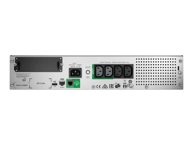 APC Smart-UPS 750VA LCD RM - UPS (kan monteres i rack) AC 230 V 50...