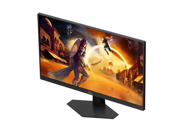 AOC Gaming 24G4HRE - LED-skjerm - gaming 24" (23.8" synlig) - 1920 x 1080 Full HD (1080p) @ 200 Hz - Fast IPS - 300 cd/m² - HDR10 - 0.5 ms - 2xHDMI, DisplayPort - høyttalere 