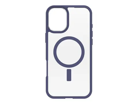 OtterBox React Series - Baksidedeksel for mobiltelefon MagSafe-samsvar - polykarbonatlag, termoplastisk elastomer (TPE) - denver skumringslilla - for Apple iPhone 16 Plus