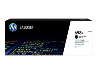 HP 658X - Høykapasitets - svart - original LaserJet - tonerpatron (W2000X) - for Color LaserJet Enterprise M751dn, M751n