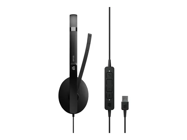 EPOS ADAPT 160 USB II - 100 Series hodesett on-ear kablet USB-A sv...