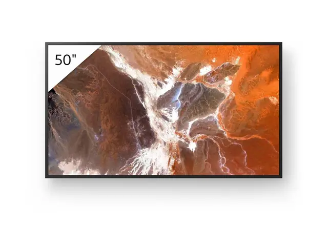 Sony Bravia Professional Displays FW-50BZ30P 50" Diagonalklasse BZ30P Series LED-bakgrunnsbelyst LCD-skjerm - intelligent skilting - Android - 4K UHD (2160p) 3840 x 2160 - HDR - Edge LED 
