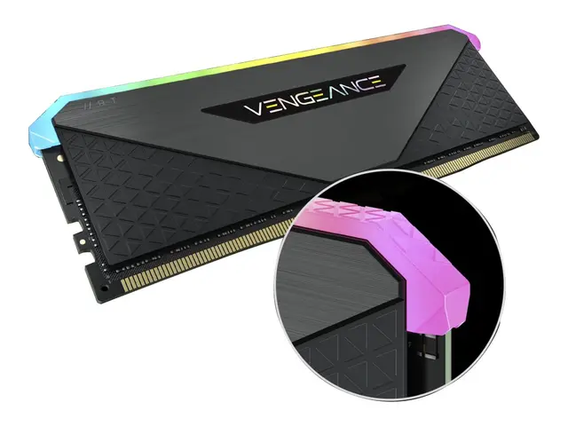 CORSAIR Vengeance RGB RT - DDR4 sett 32 GB: 2 x 16 GB DIMM 288-pin...