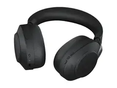 Jabra Evolve2 85 UC Stereo - Hodesett full st&#248;rrelse - Bluetooth - tr&#229;dl&#248;s, kablet - aktiv st&#248;ydemping - 3,5 mm jakk - lydisolerende - svart