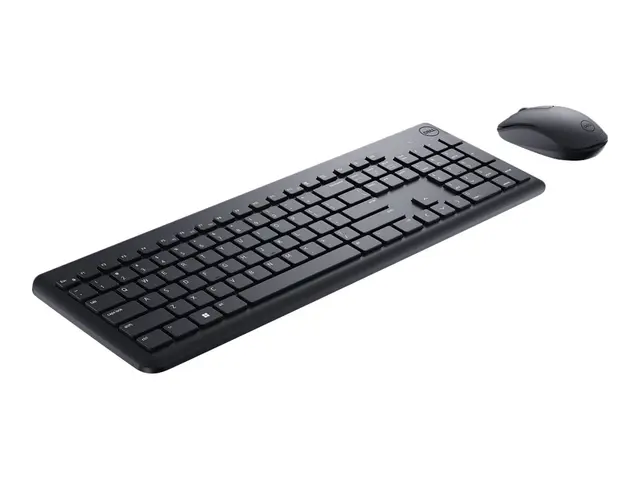 Dell Keyboard and Mouse KM3322W - Tastatur- og mussett trådløs 2.4...