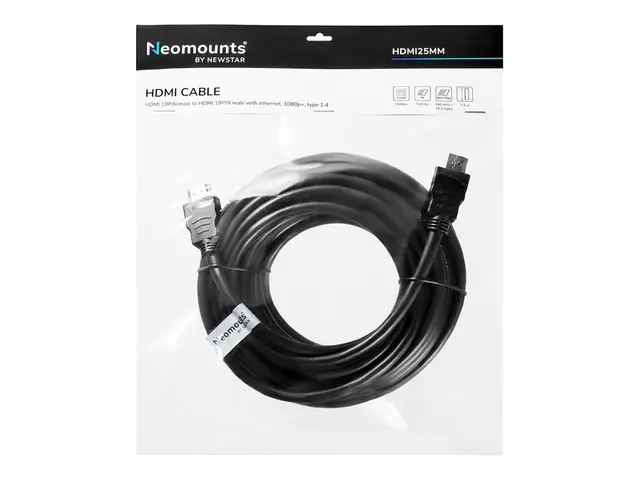 Neomounts - HDMI-kabel HDMI hann til 7.5 m svart