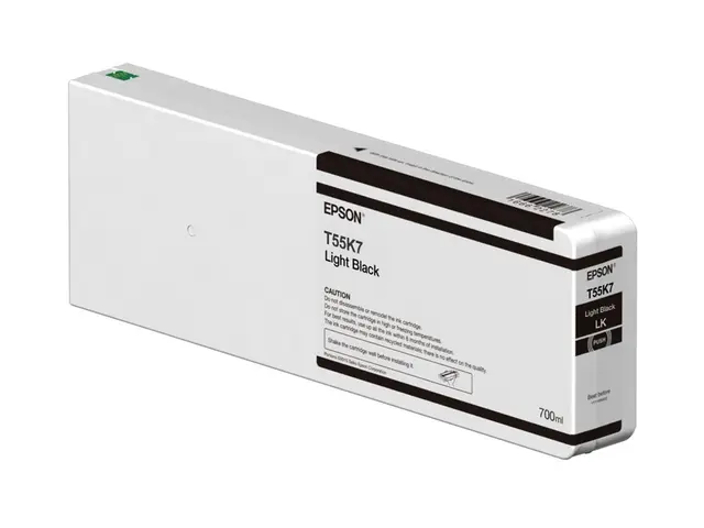 Epson T55K7 - 700 ml lys svart original blekkpatron for SureColor ...