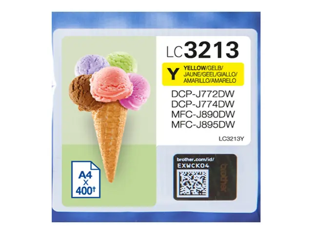 Brother LC3213Y - Gul - original - blekkpatron - for Brother DCP-J...