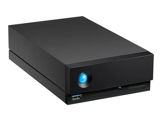 LaCie 1big Dock STHS16000800 - Harddiskarray 16 TB 1 brønner (SATA...