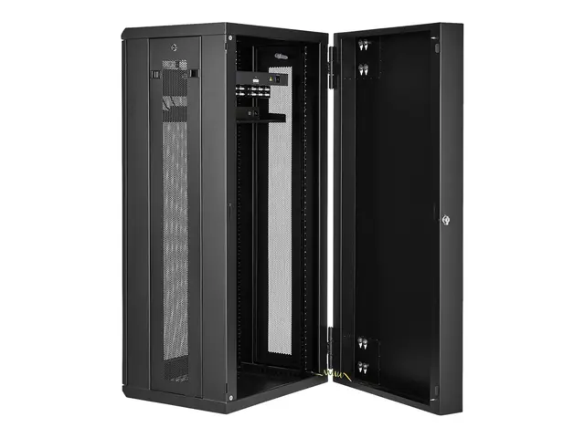 Startech 26U 19" Wall Mount Network Cabinet, 16" Deep Hinged Locki...