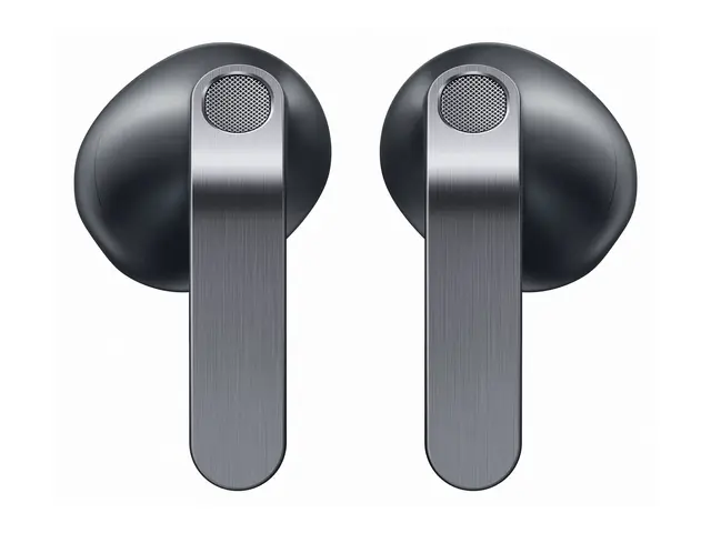 Samsung Galaxy Buds4 - True wireless-hodetelefoner med mikrofon i øret - Bluetooth - aktiv støydemping - svart 