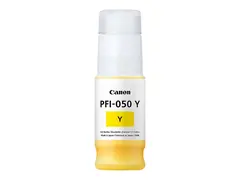 Canon PFI-050Y - 70 ml - gul - original - blekkbeholder for imagePROGRAF TC-20, TC-20M, TC-21, TC-21M