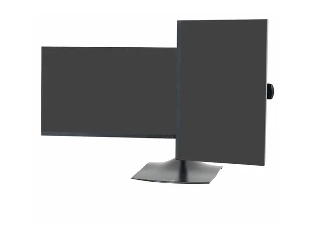 Ergotron DS100 - Stativ horisontal for 2 LCD-skjermer aluminium, s...