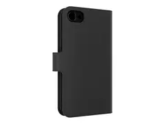 iFrogz Defence - Lommebok for mobiltelefon lær - svart - for Apple iPhone 6, 6s, 7, 8, SE (2nd generation), SE (3rd generation)