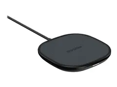 mophie - Trådløs ladepute + AC-strømadapter 15 watt - svart - Europa
