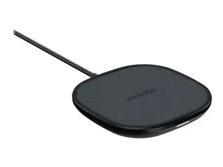 mophie - Trådløs ladepute + AC-strømadapter 15 watt - svart - Europa