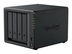 Synology Disk Station DS425+ - NAS-server 4 br&#248;nner - SATA 6Gb/s - HDD - RAID JBOD, 0, 1, 5, 6, 10 - RAM 2 GB - Gigabit Ethernet / 2.5 Gigabit Ethernet - iSCSI st&#248;tte